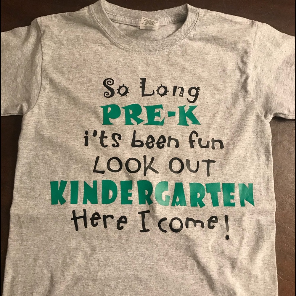 Personalized Pre-K Graduation Shirt